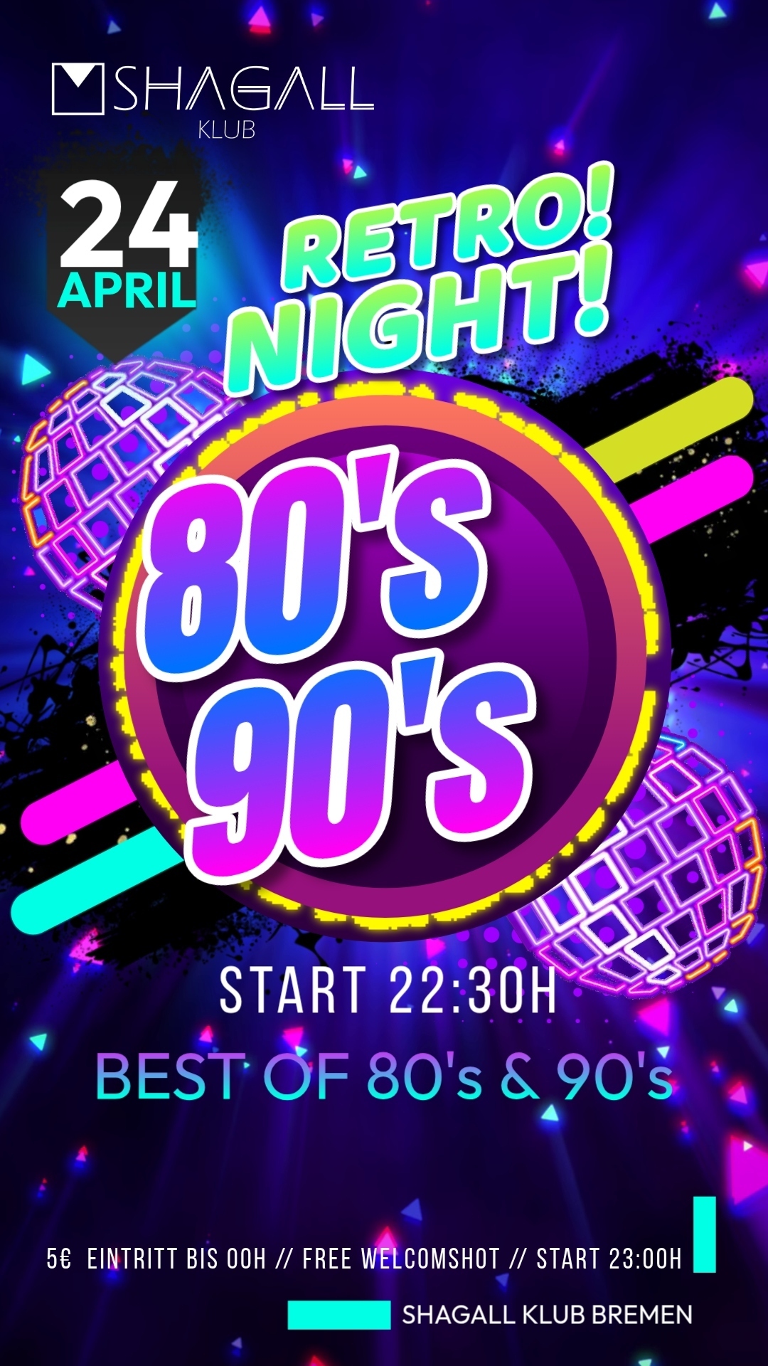 RETRO! 80’s &amp; 90’s