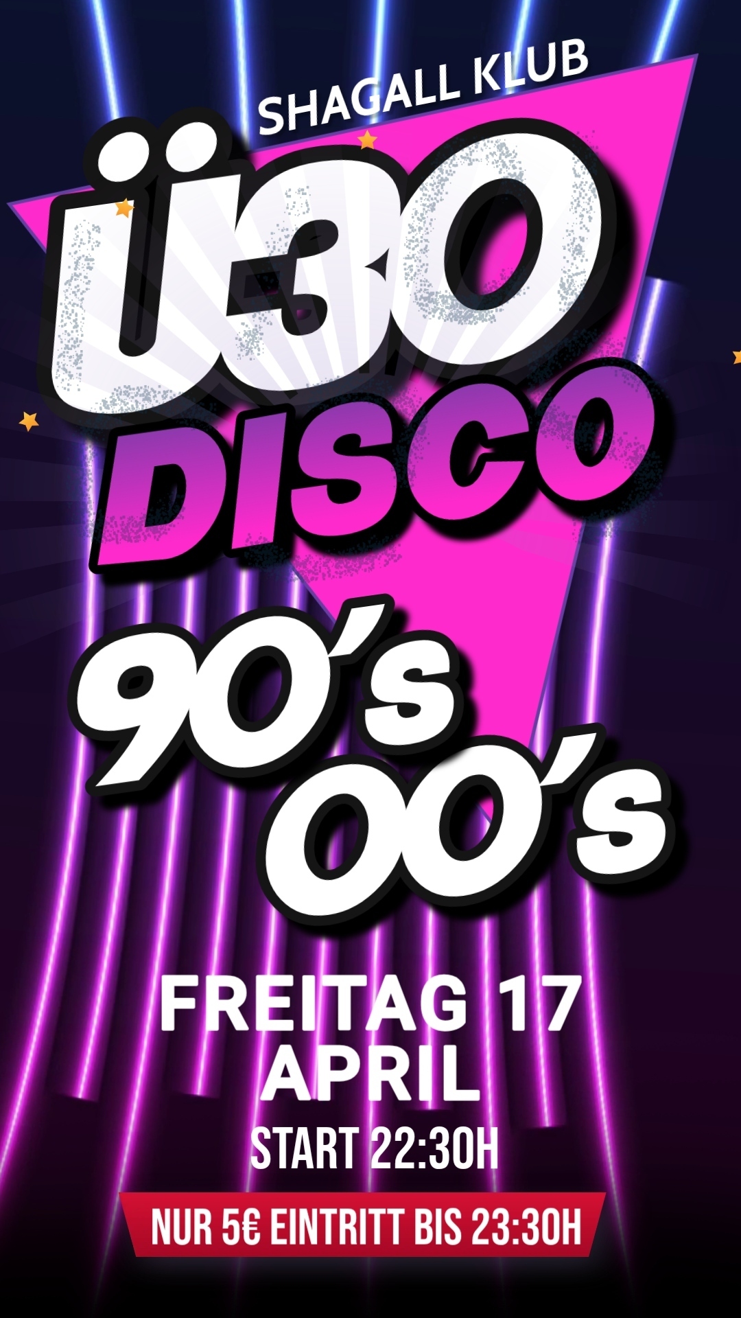 Ü30 Disco 90's &amp; 00's Party