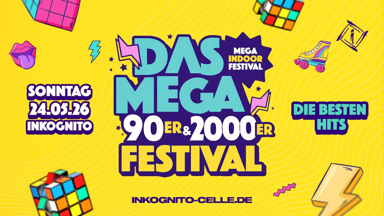 PFINGSTSONNTAG 24.05. DAS MEGA 90er &amp; 2000er FESTIVAL