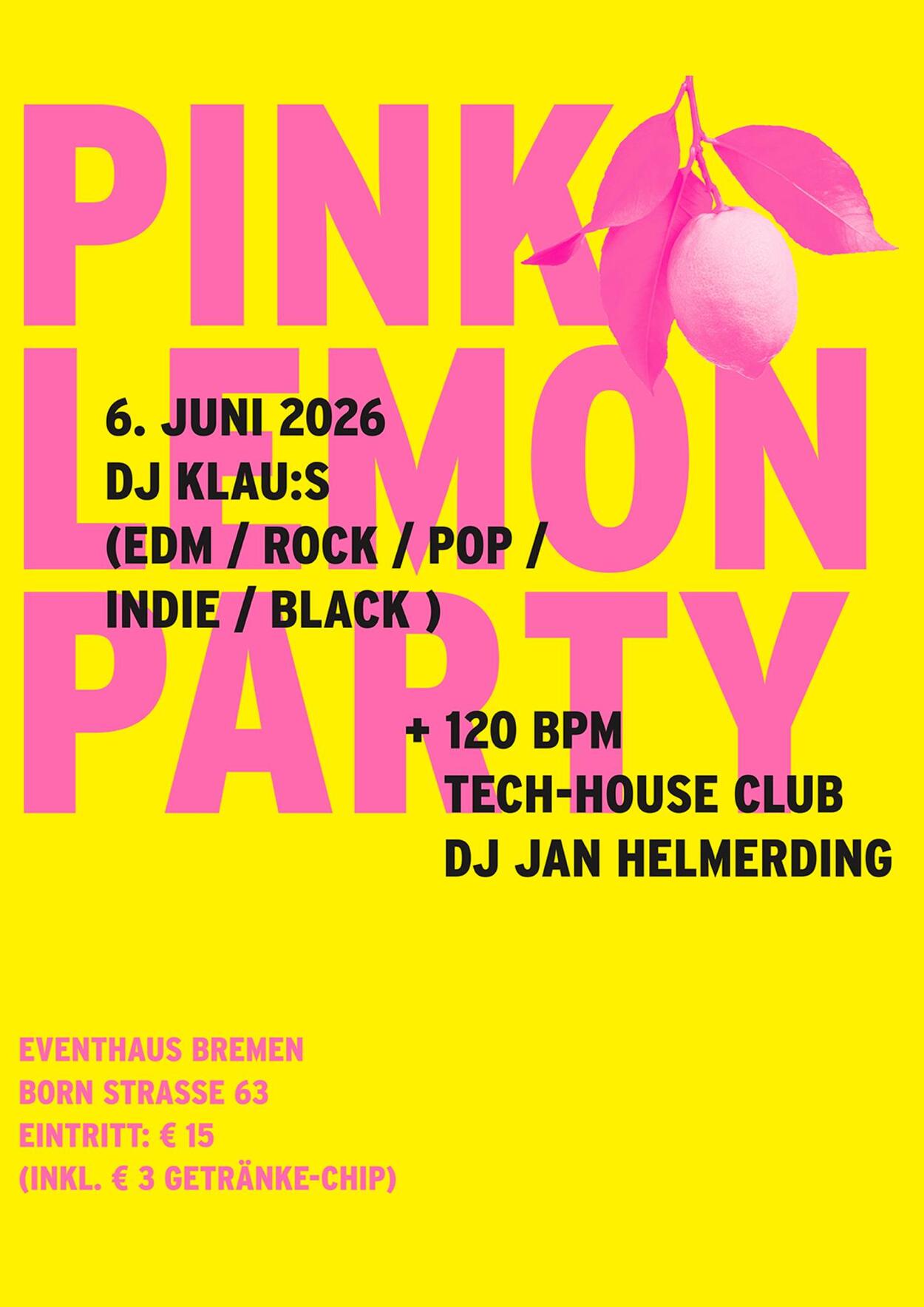 PINK LEMON party 