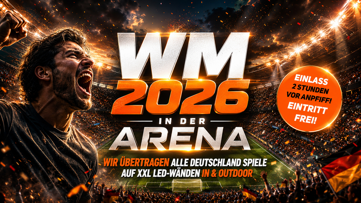 WM 2026 in der ARENA | Deutschland – Curaçao