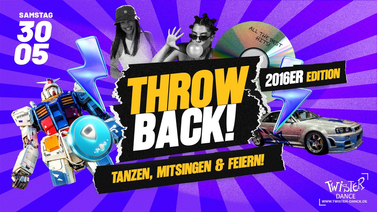 DIE 2016ER THROWBACK-PARTY!