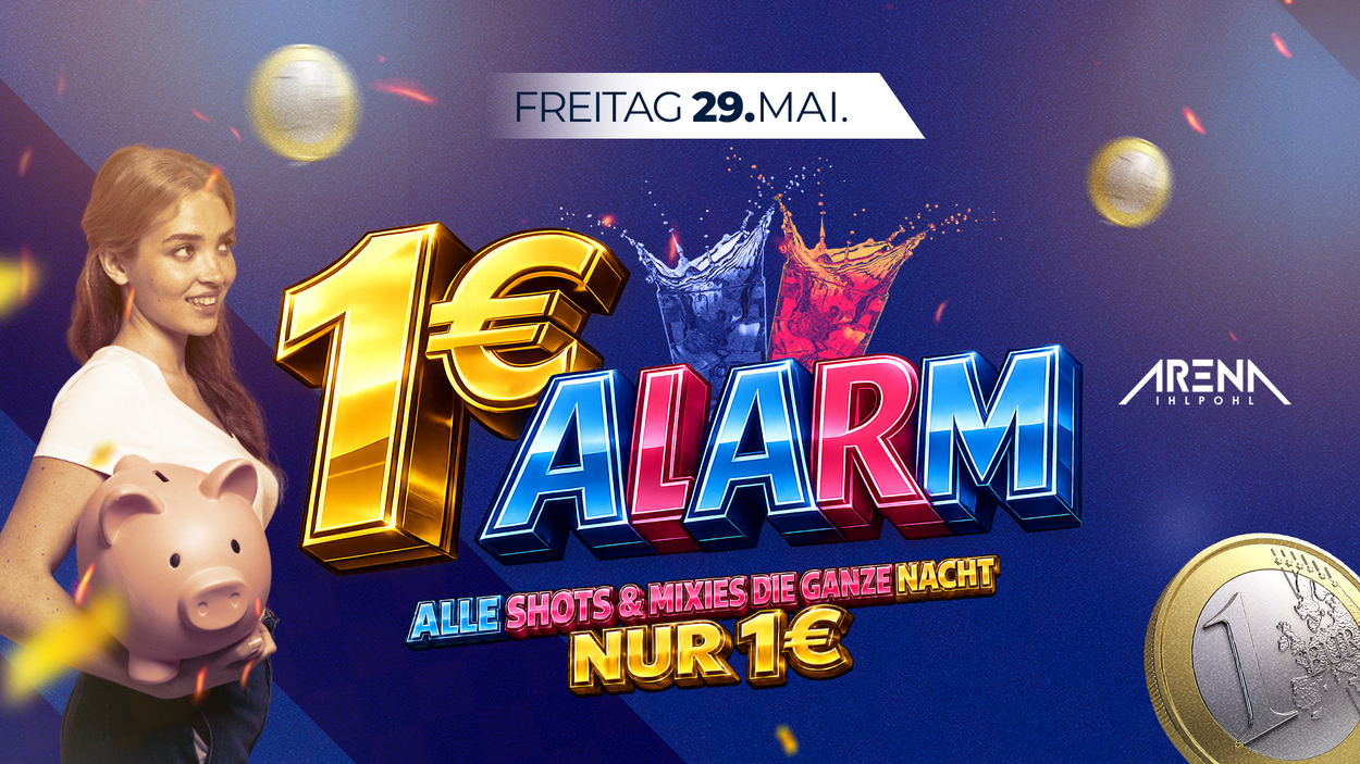 1€ ALARM! - ALLE SHOTS &amp; MXIES NUR 1,00 EURO