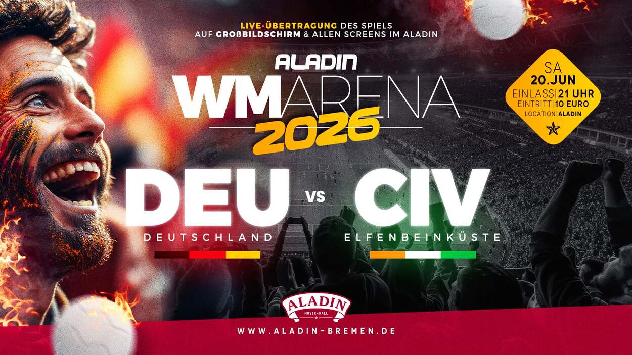WM ARENA 2026 | Deutschland - Elfenbeinküste 
