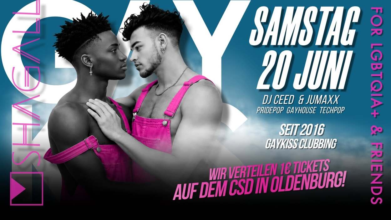 GAYKISS CLUBBING BREMEN - JUNI Edition