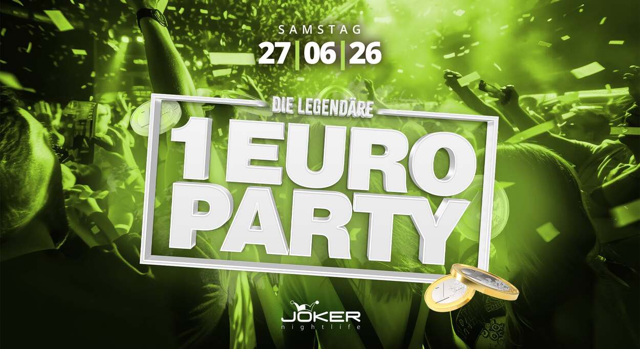 Die legendäre 1€ Party