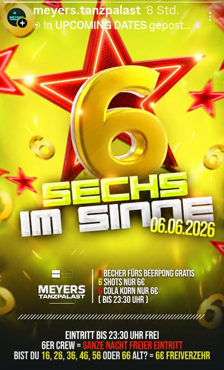 Sechs im Sinne - Die Partynacht