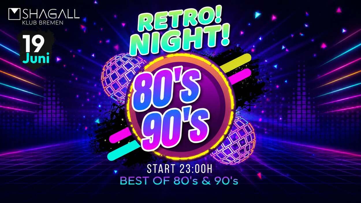 RETRO! 80’s &amp; 90’s