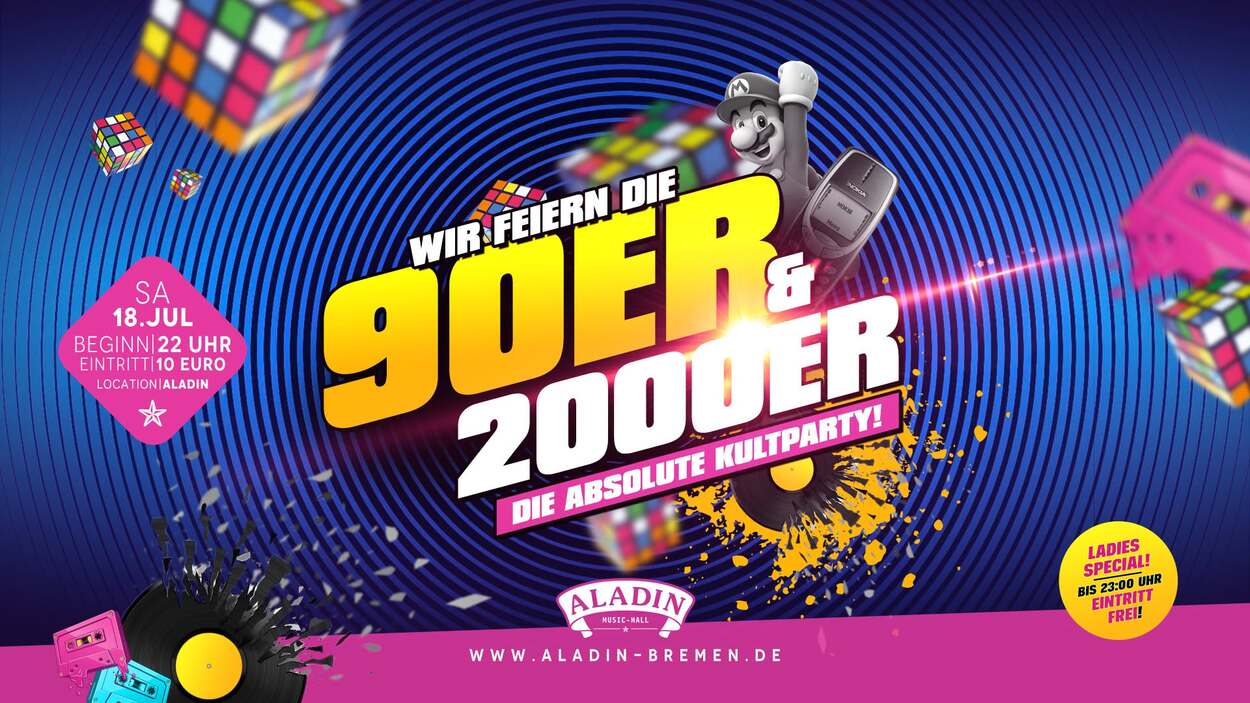 Wir FEIERN die 90ER &amp; 2000ER!