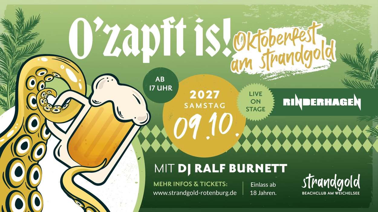 O' zapft is! Oktoberfest