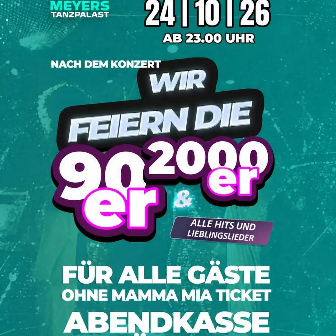 Wir feiern die 90er 2000er