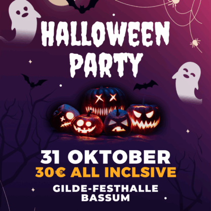Halloween Party - Getränke All Inclusive 