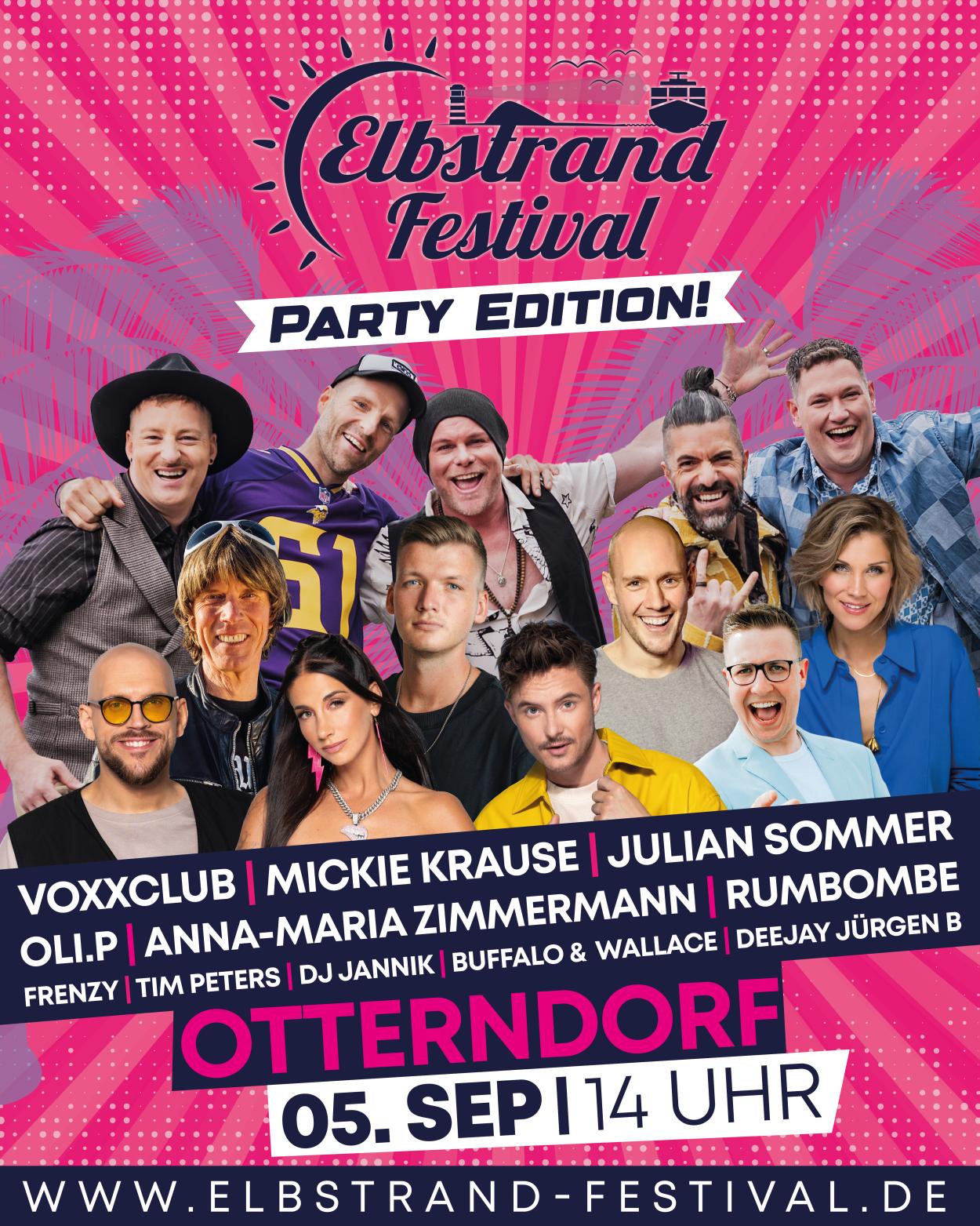 Elbstrand Festival Otterndorf 2026 - Party Edition