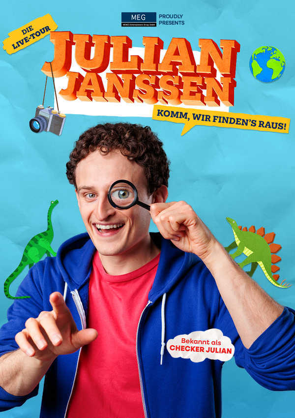 Julian Janssen – Komm, wir finden‘s raus! – Die Live-Tour