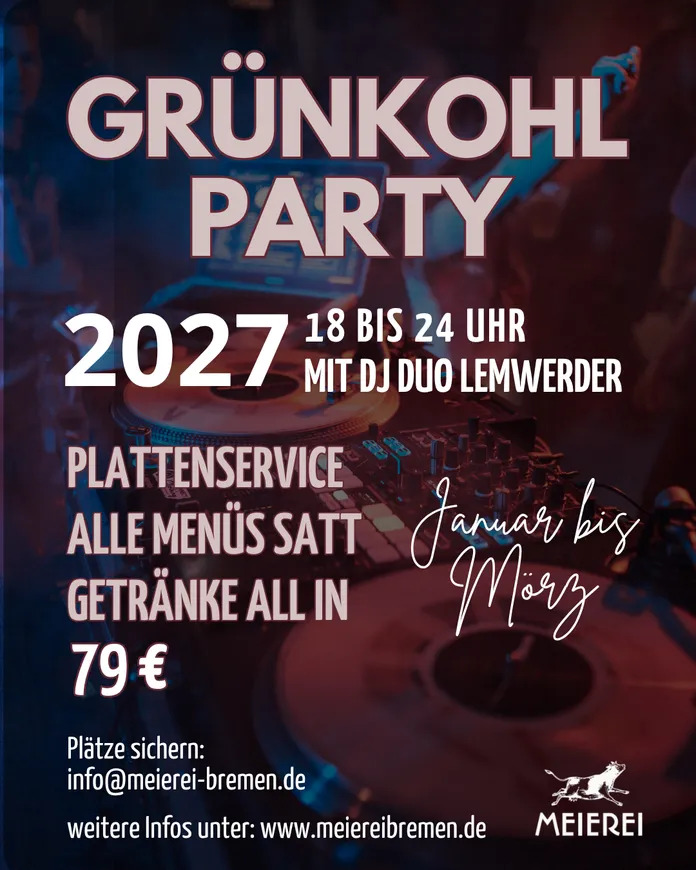 Grünkohl-Party 2027