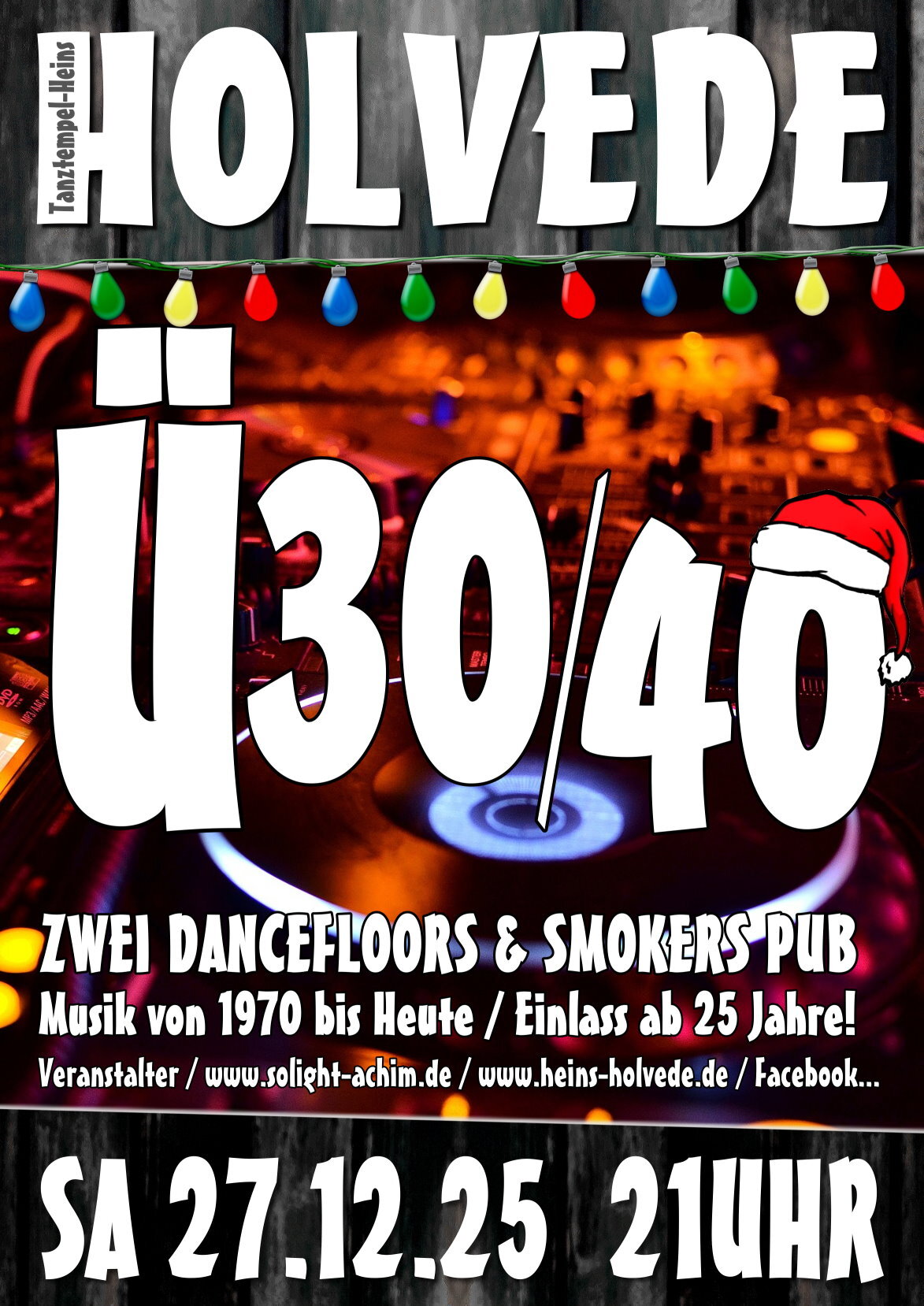 Ü30/40 Party