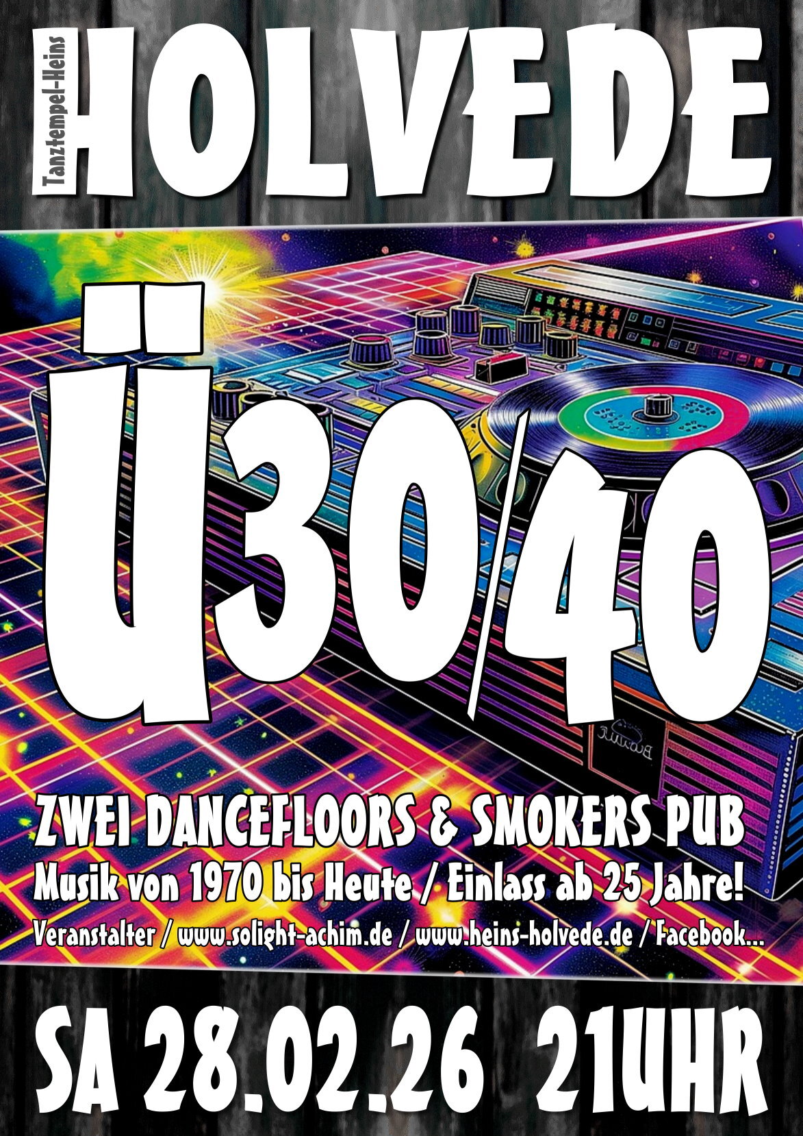 Ü30/40 Party