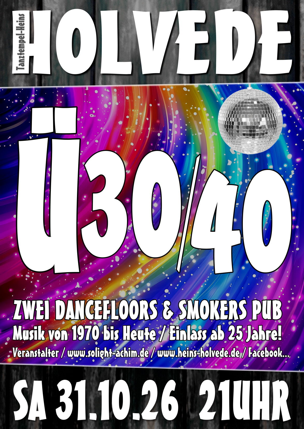Ü30/40 Party