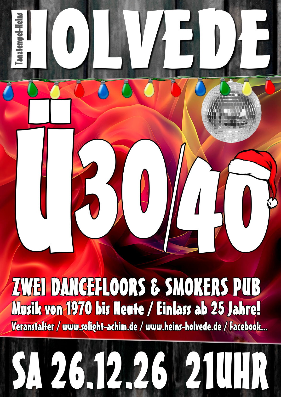 Ü30/40 Party