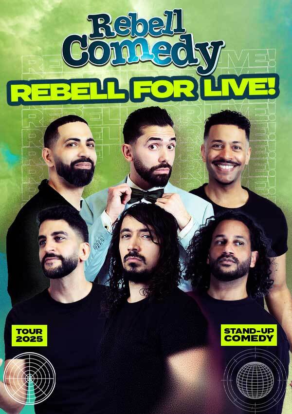 RebellComedy – REBELL FOR LIVE!