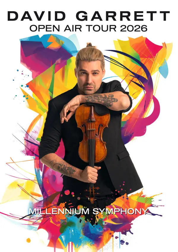 David Garrett – Millennium Symphony Open Air-Tour 2026-Open Air ...