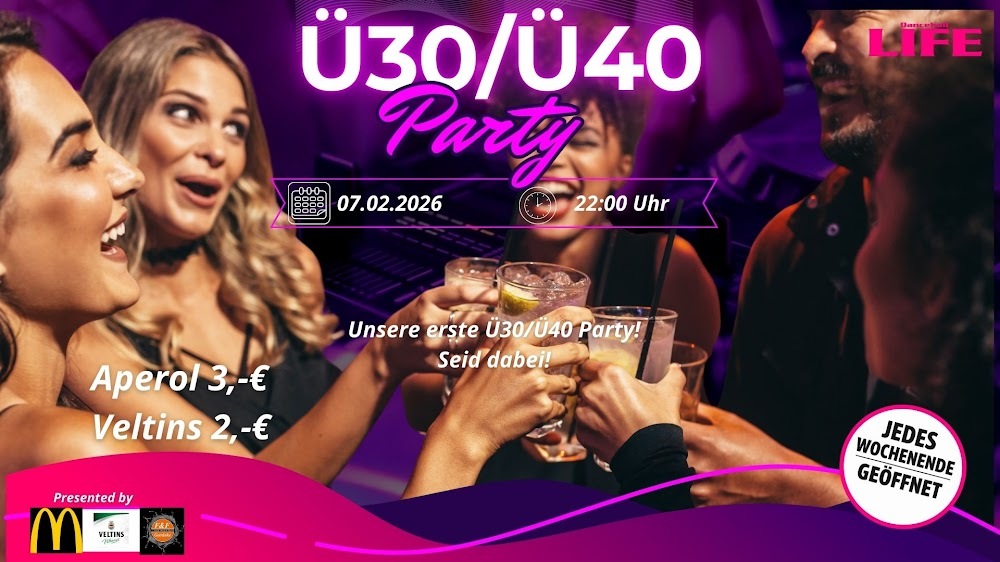 Ü30/Ü40 PARTY