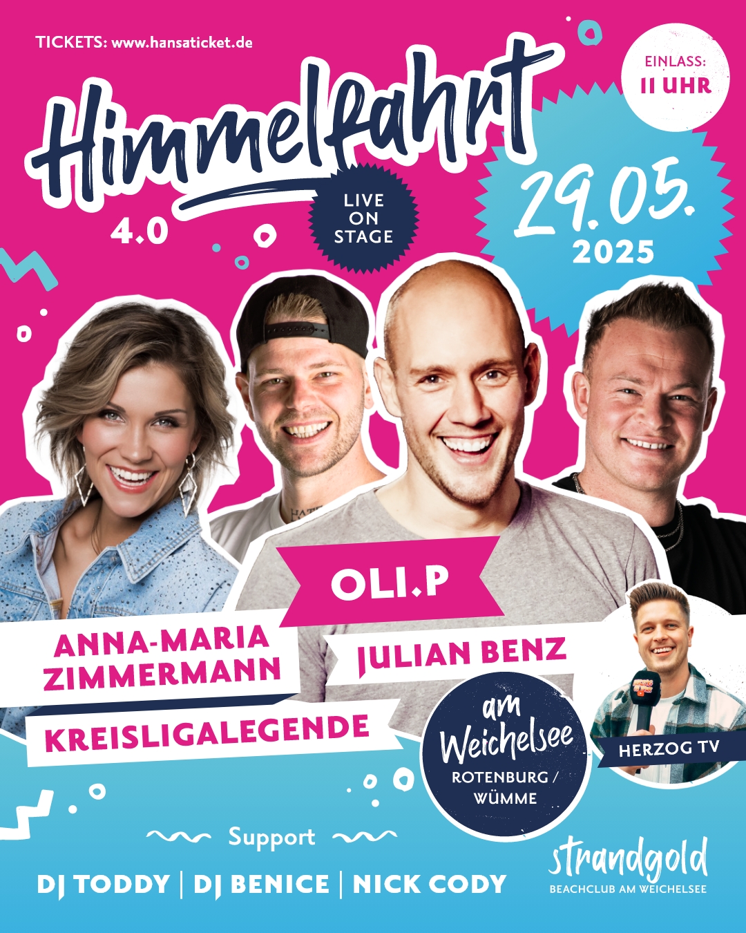 Strandgold Himmelfahrt