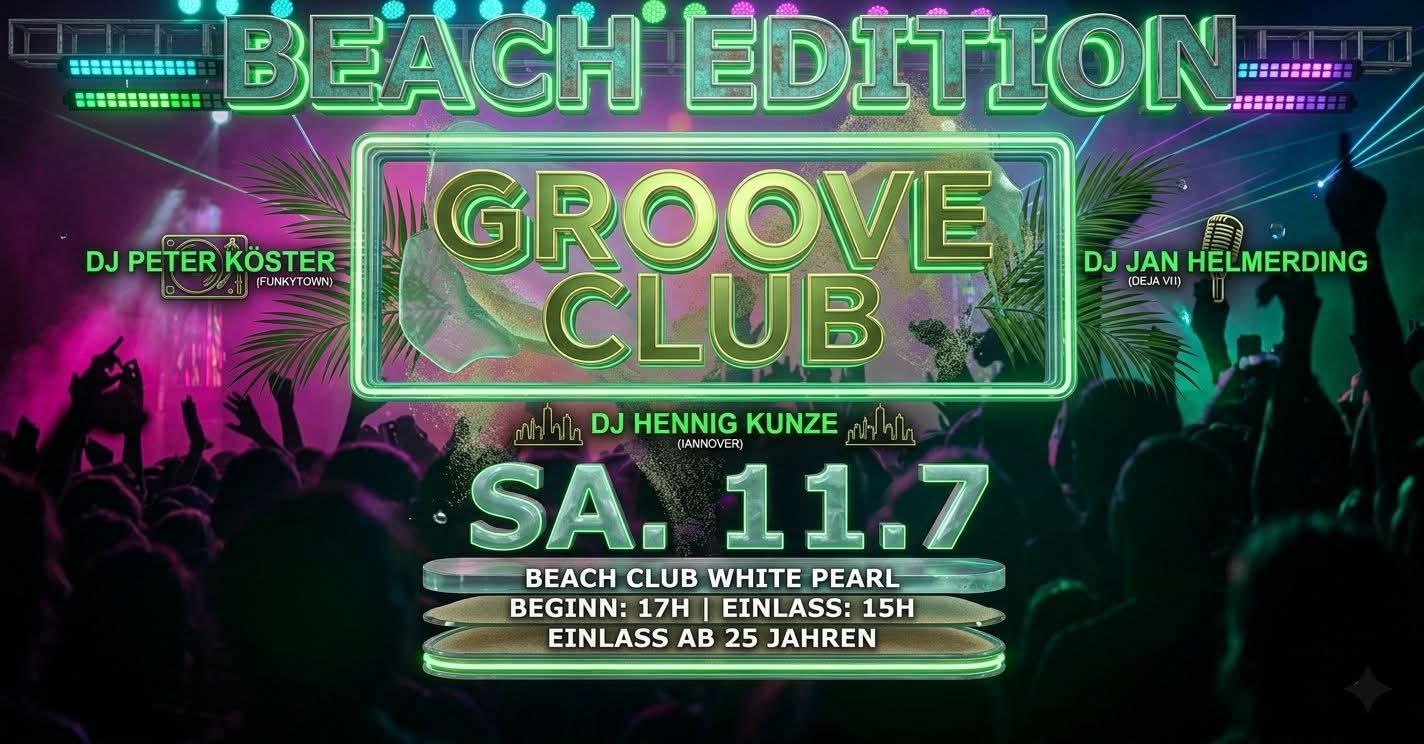 Groove Club Beach Party