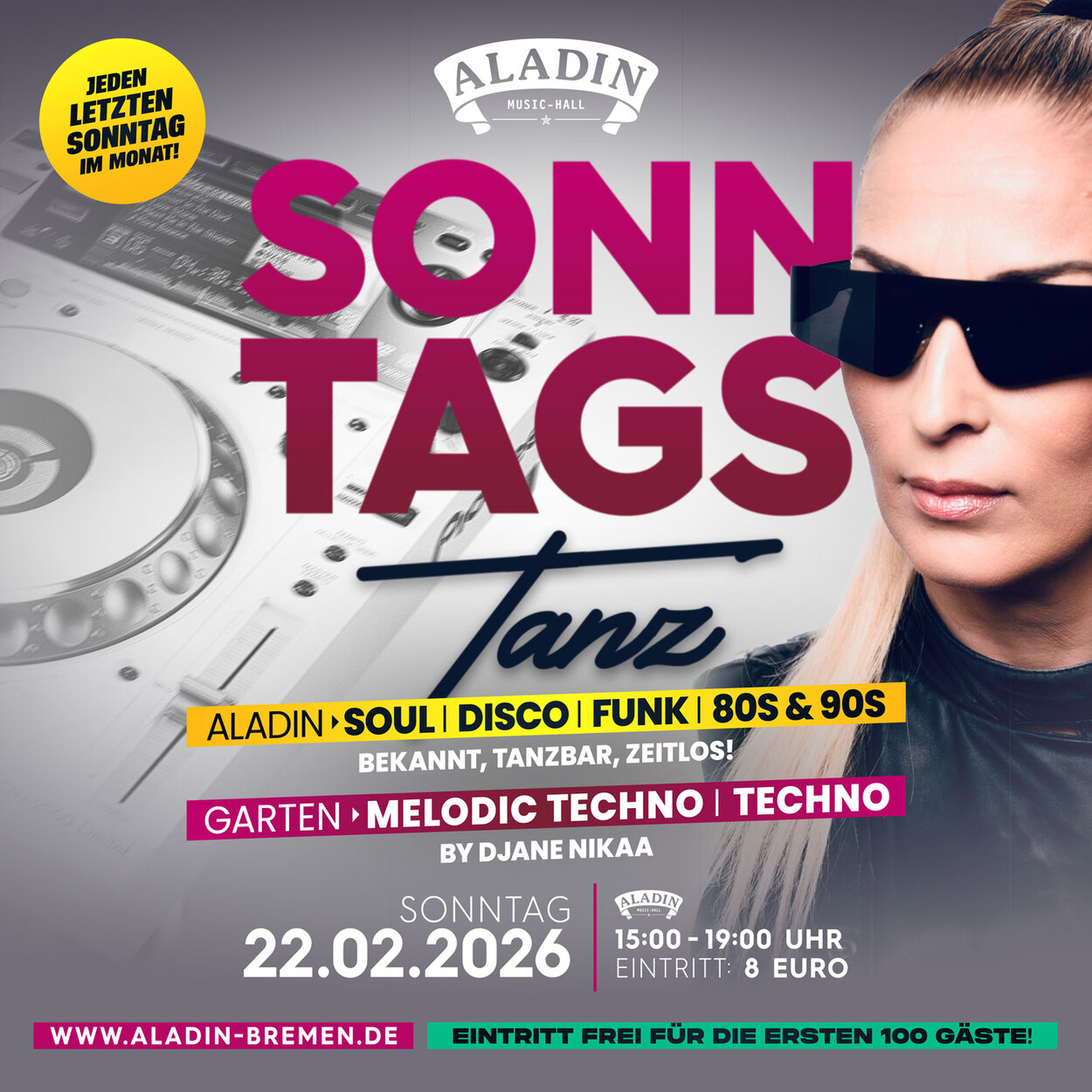 Aladin Super Bowl Party