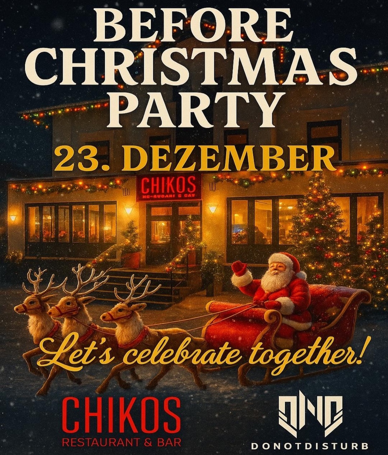 Before Christmas Party 