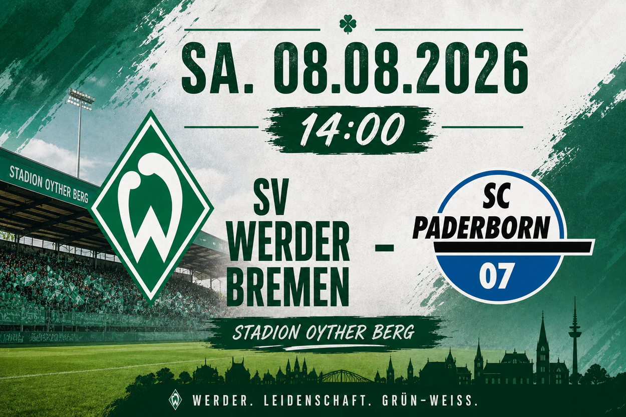 SV Werder Bremen - SC Paderborn 07