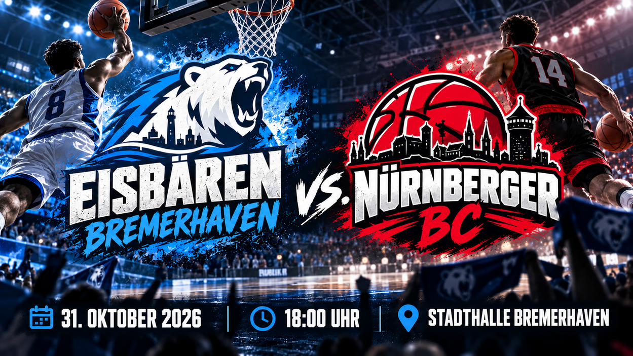 Eisbären Bremerhaven - Nürnberger BC