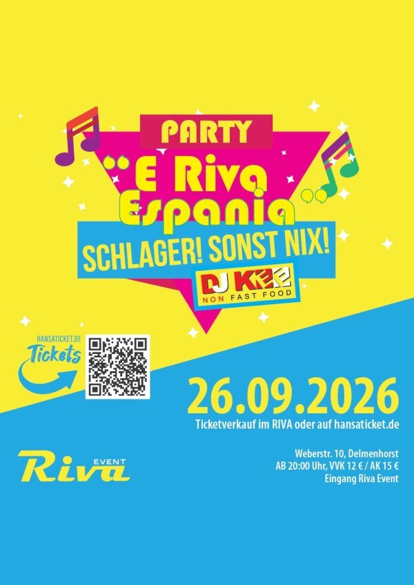 E’Riva Espania (SCHLAGER! SONST NIX!)