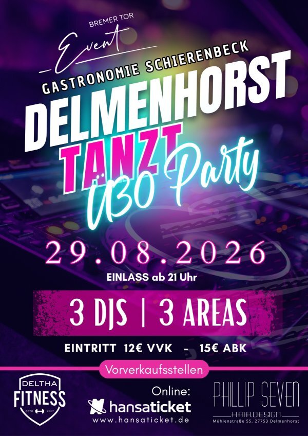 Delmenhorst Tanzt - Ü30 Party