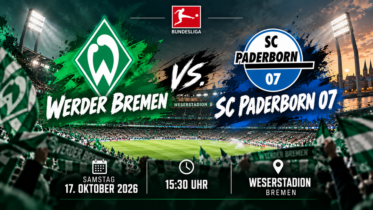 Werder Bremen - SC Paderborn 07