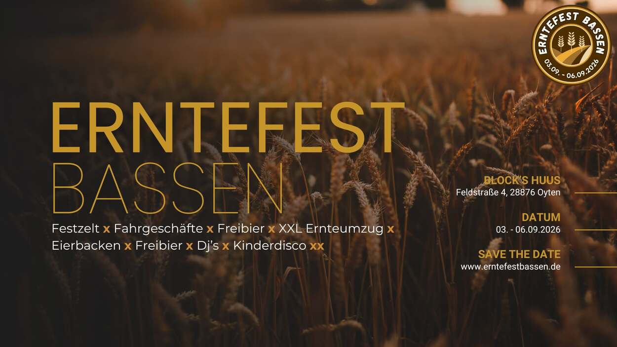 Erntefest Bassen 2026