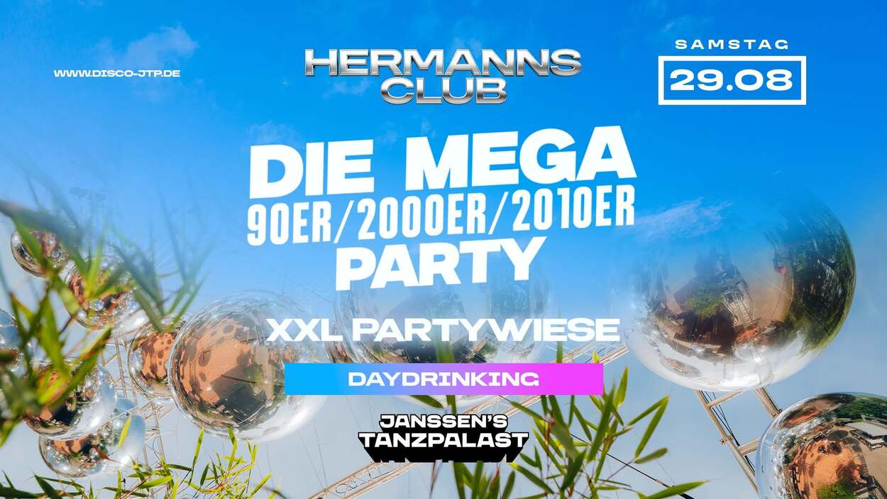 DIE MEGA 90er 2000er 2010er OPEN AIR - DAYDRINKING PARTY 