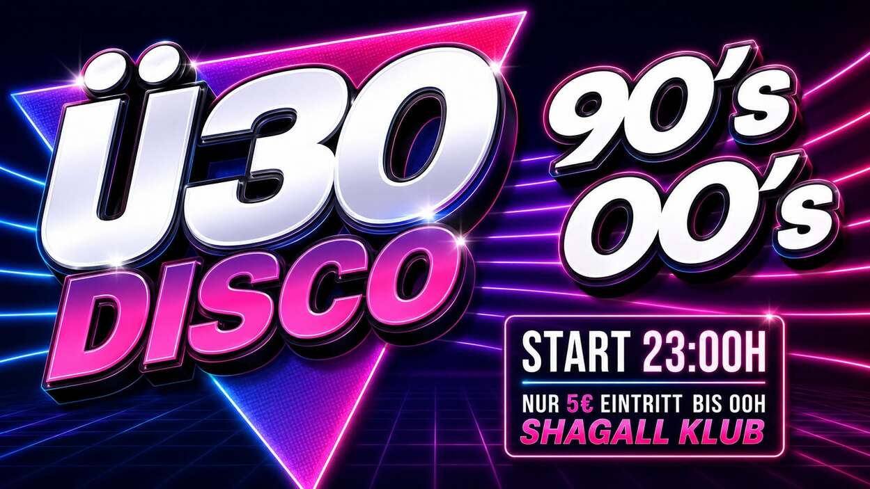 Ü30 Disco - 90's &amp; 00's