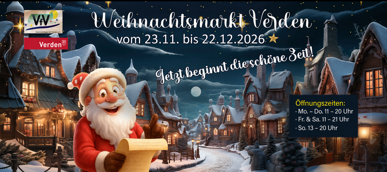 Weihnachtsmarkt 2026