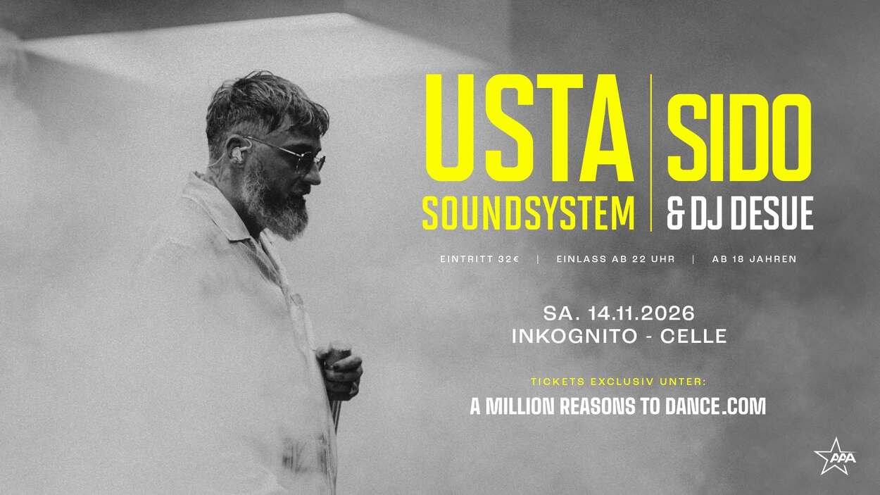 USTA SOUNDSYSTEM pres. SIDO &amp; DJ DESUE