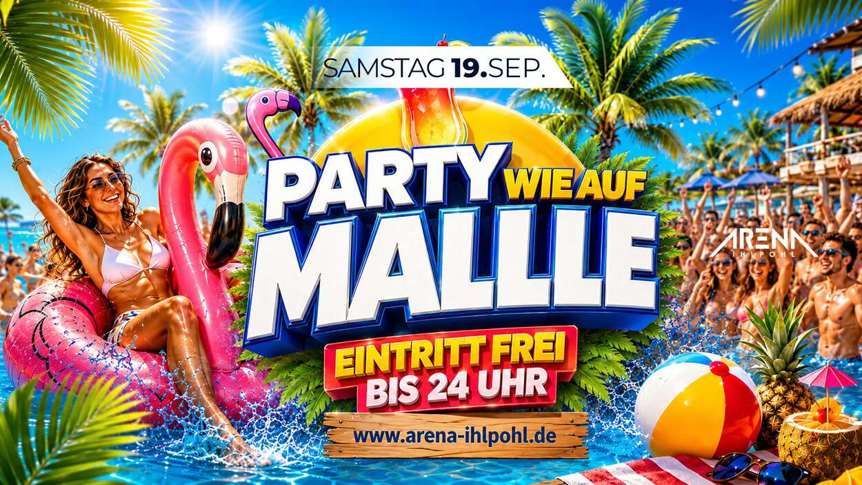 PARTY WIE AUF MALLE – SUMMER PARTY 2026!