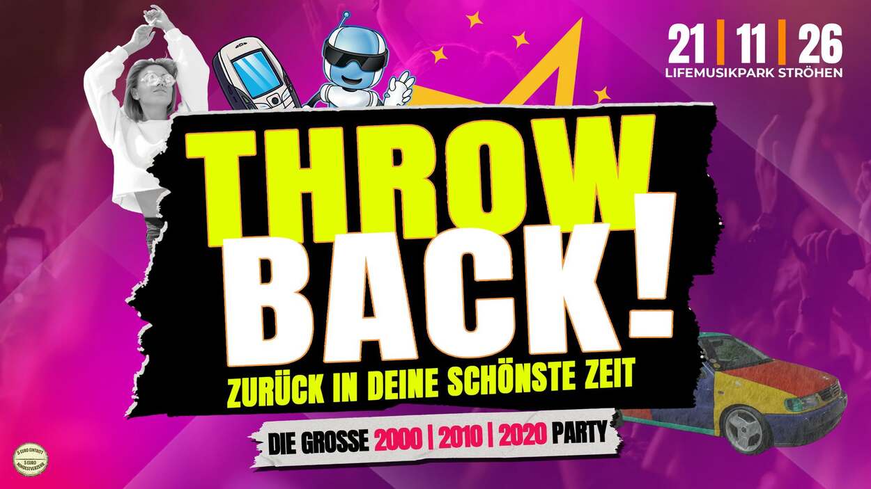 THROWBACK / Zurück in Deine schönste Zeit (18+) 