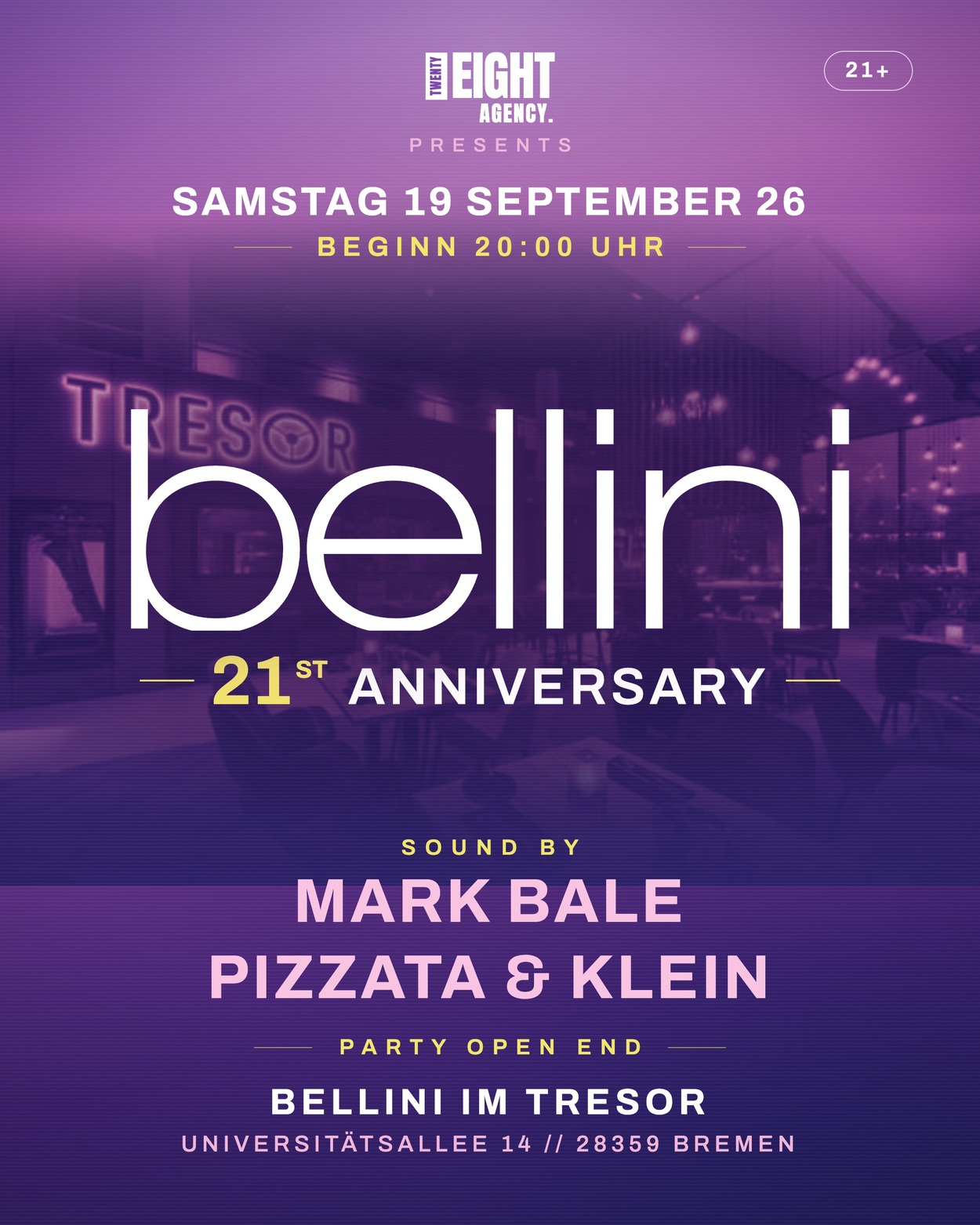 21 Jahre Bellini