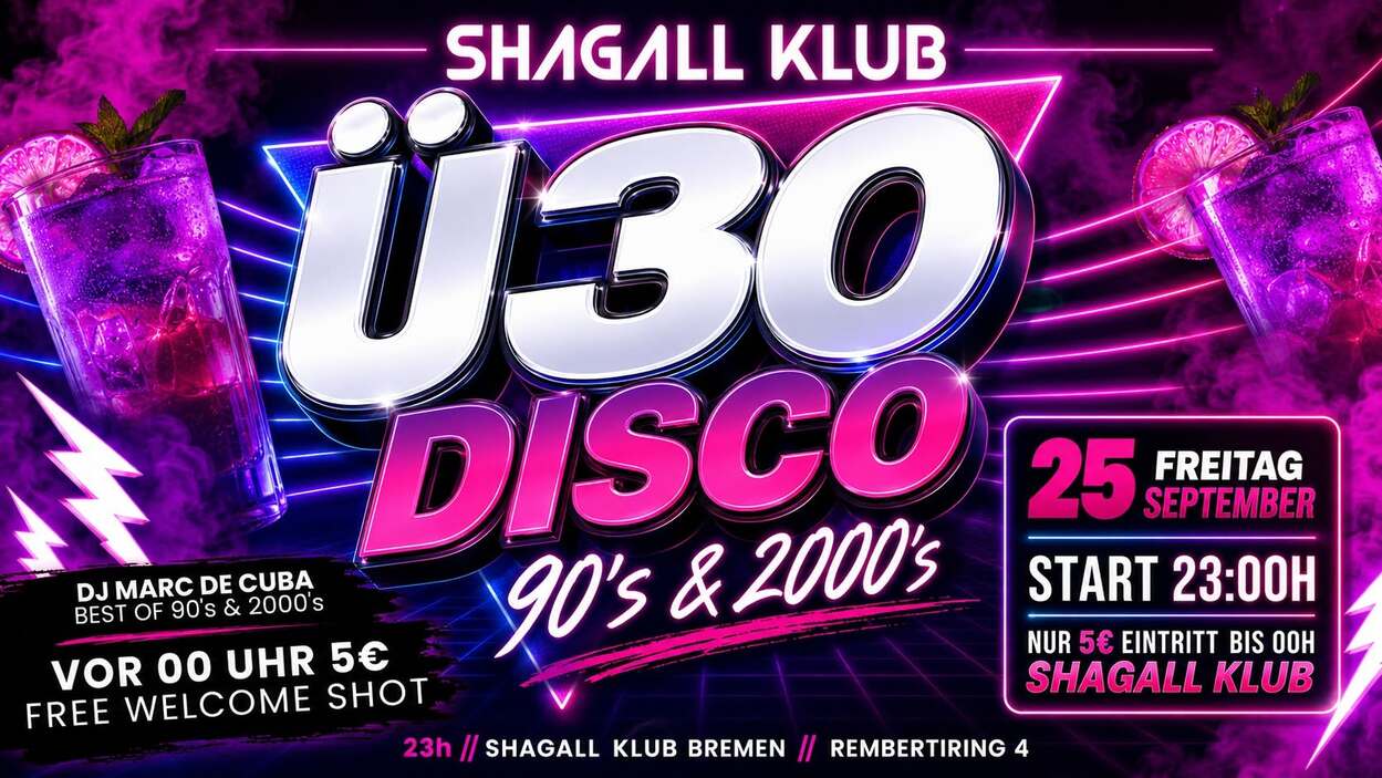 Ü30 Disco - 90's &amp; 00's