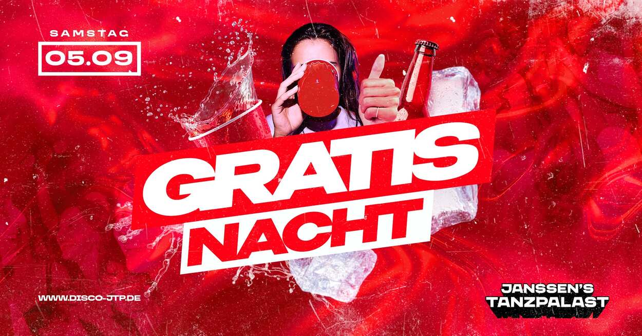 GRATIS NACHT – ALLE GETRÄNKE GRATIS 