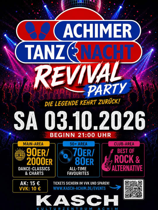 Achimer Tanznacht - Die Revival Party