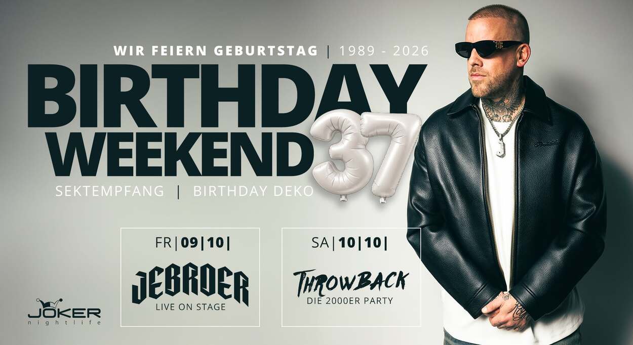 37 Jahre Joker / JEBROER live