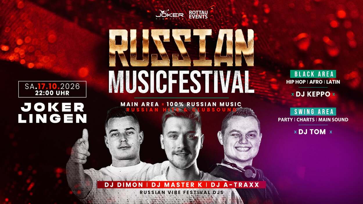 RUSSIAN MUSIC FESTIVAL ✘ JOKER LINGEN