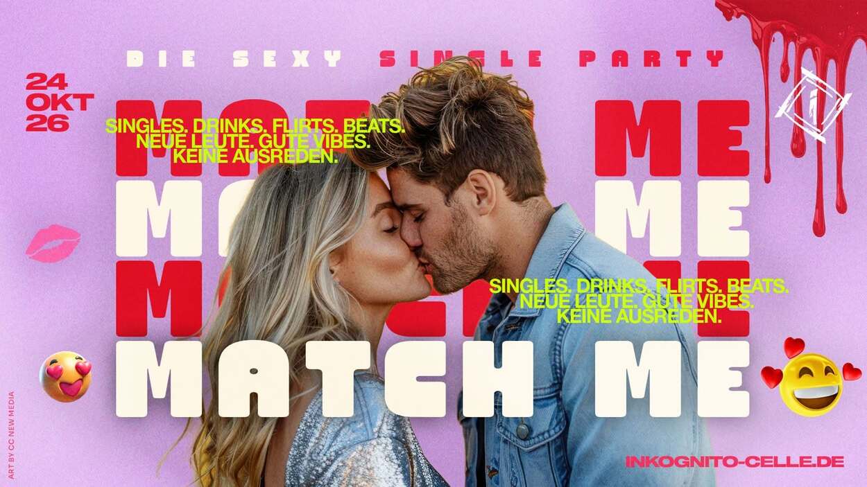 MATCH ME - ARE YOU THE ONE? SINGLE PARTY 