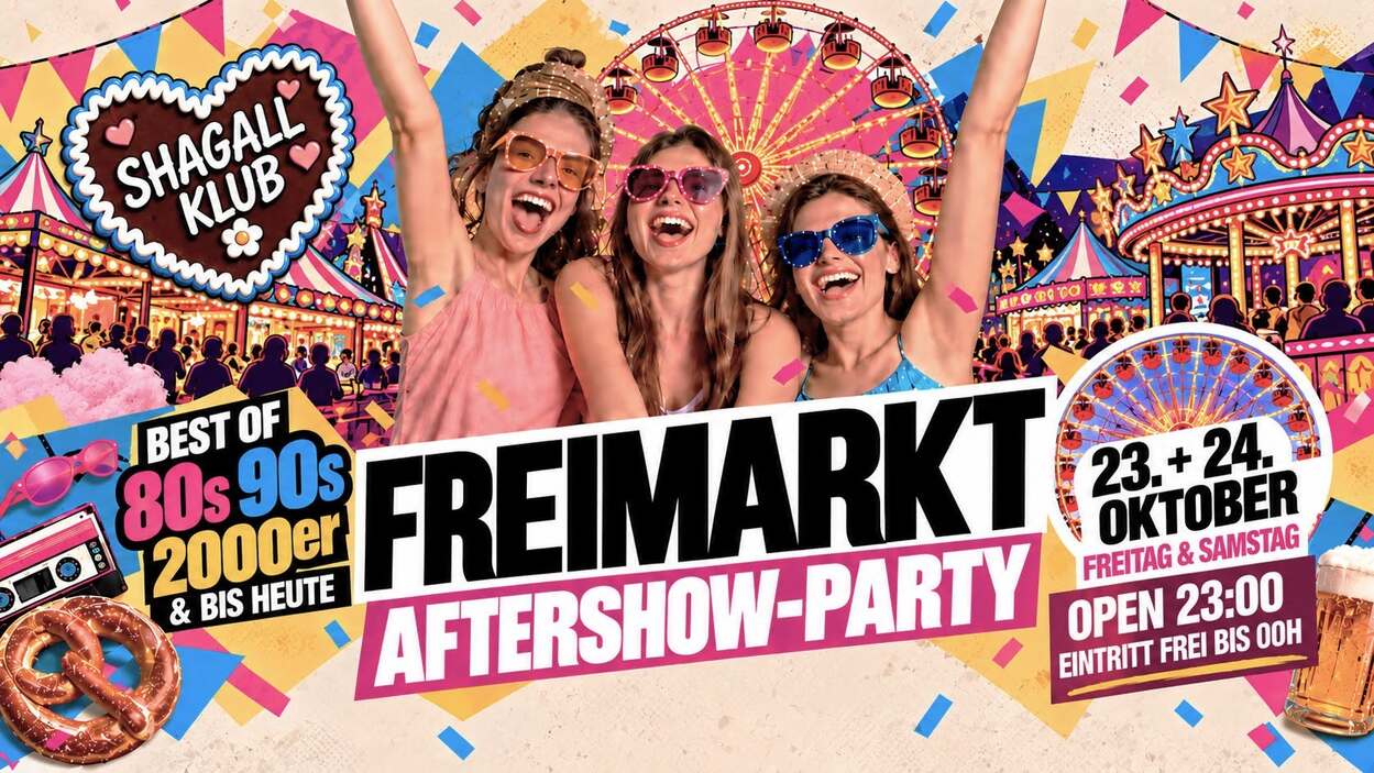 FREIMARKT AFTERSHOW-PARTY 